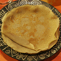 Crêpes au sarrasin sans gluten, sans oeuf