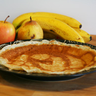 Crèpes au lait de noisettes