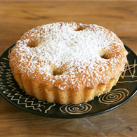 Petits gâteaux amande framboise