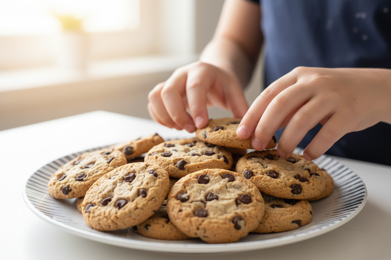 cookies sans beurre et sans lait